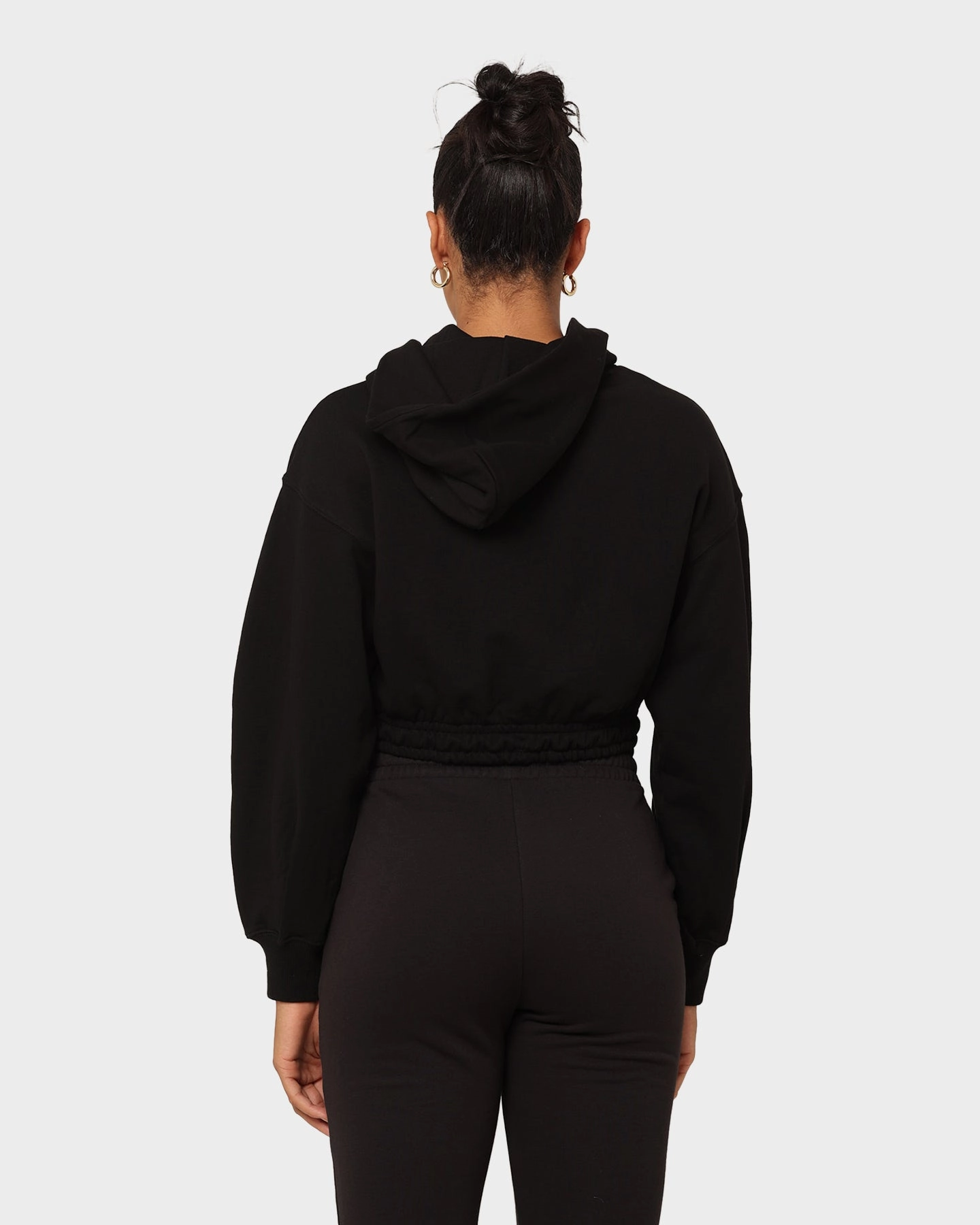 Protective Outer Layer Puma Women's Classics Cropped Hoodie Puma Black