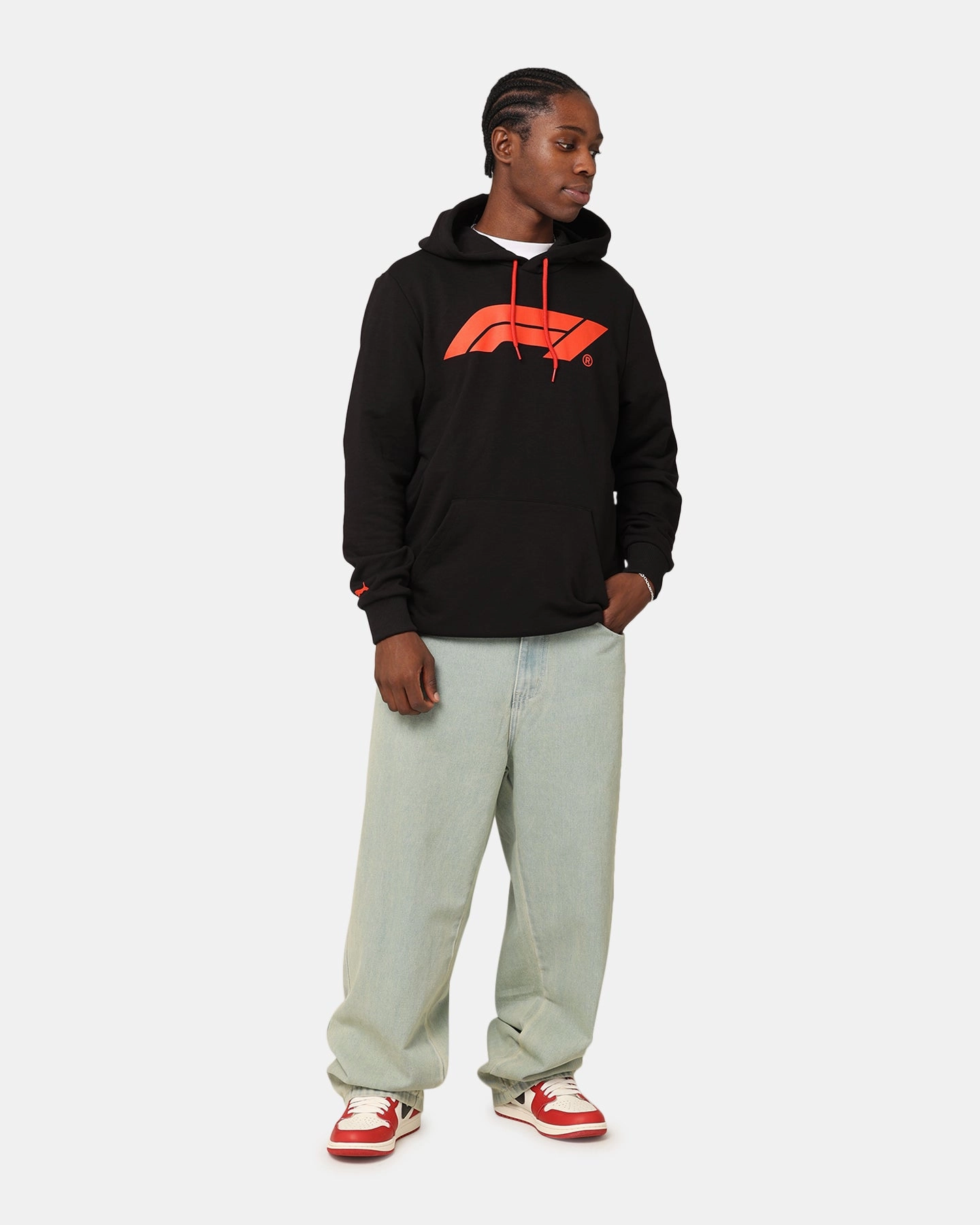 Puma X F1 Essential Logo Hoodie Puma Black formal dinner
