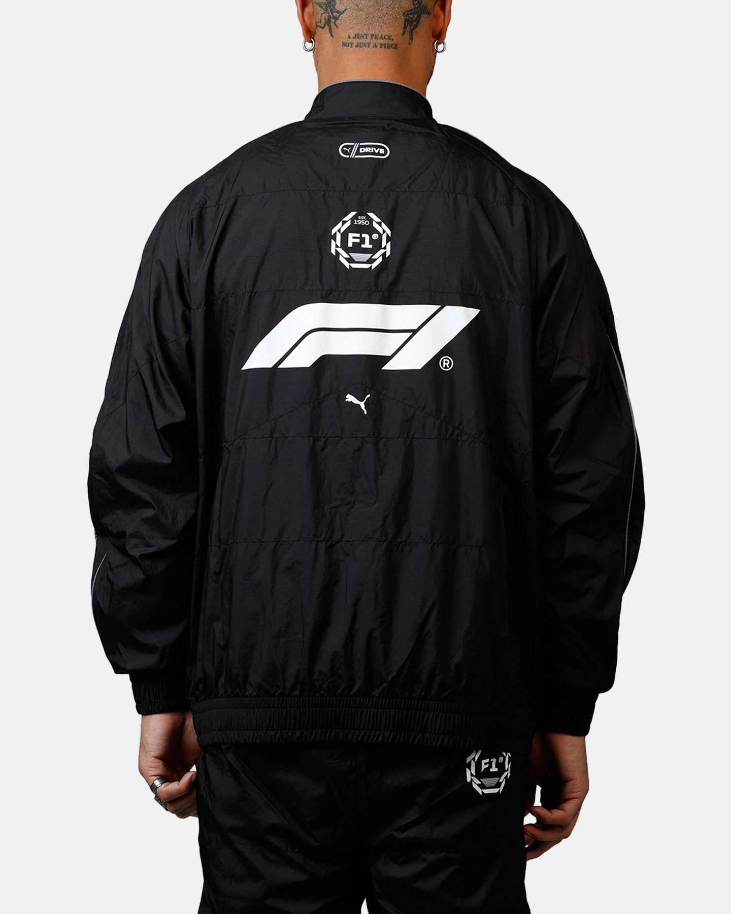 Heat Retention Puma X F1 Oversized Track Jacket Black