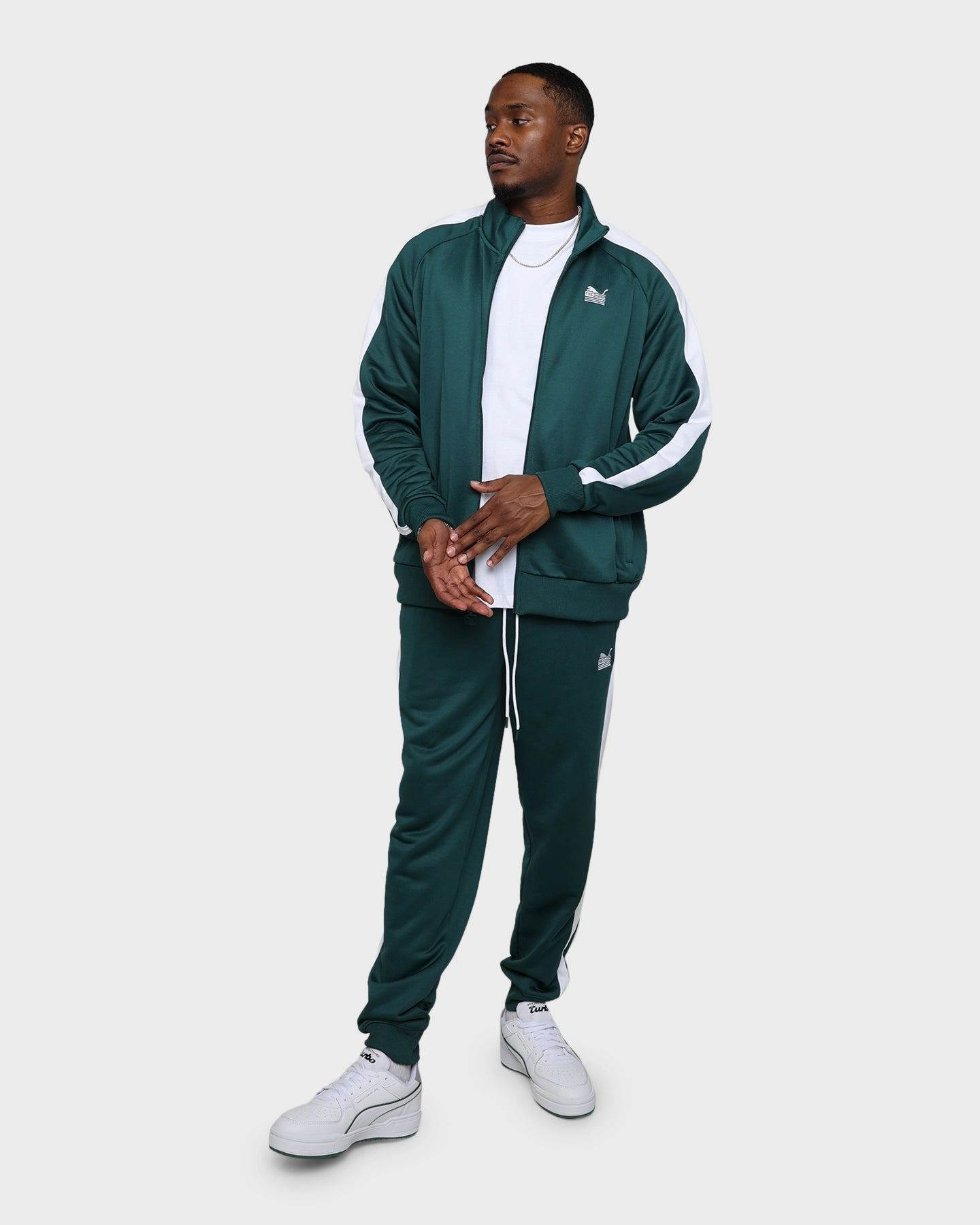 Compact Packable Puma X TMC Hussle T7 Jacket June Bug