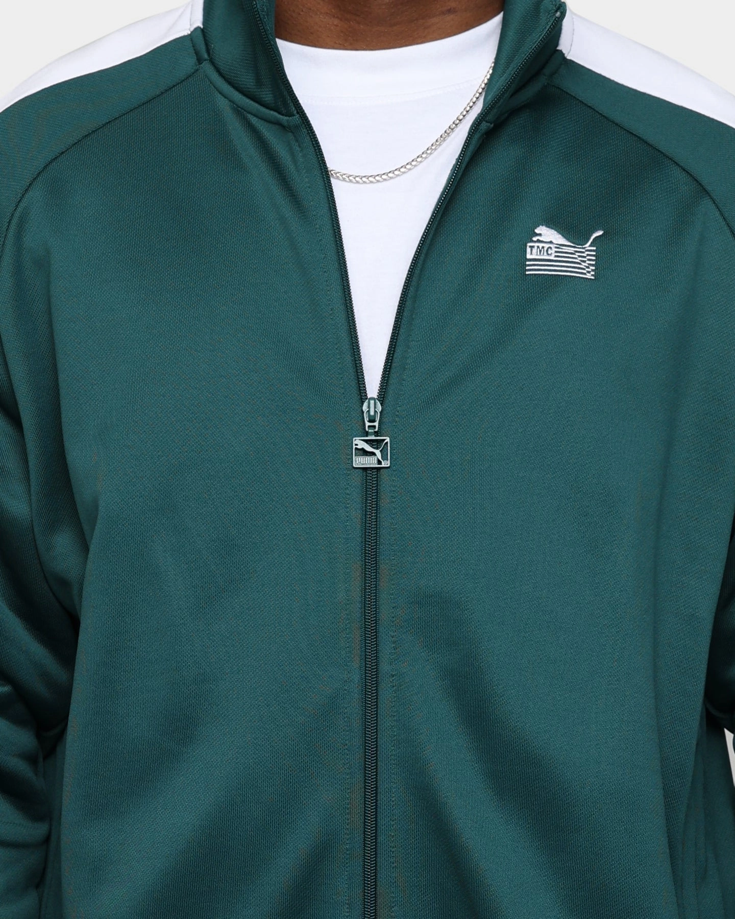 suitable for water sports Credit Puma X TMC Hussle T7 Jacket June Bug