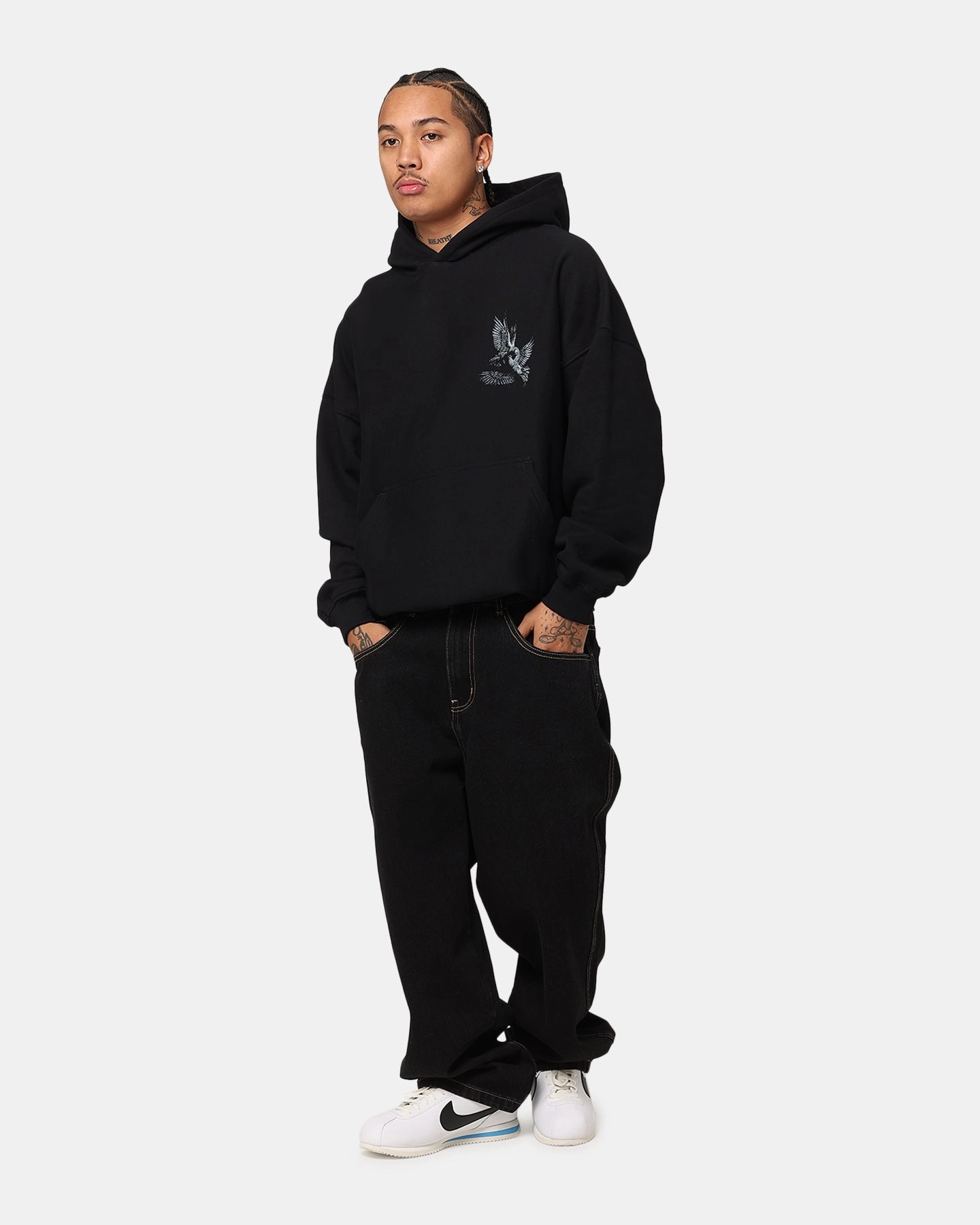 Saint Morta Doves Premium Hoodie Black Likelihood sailors