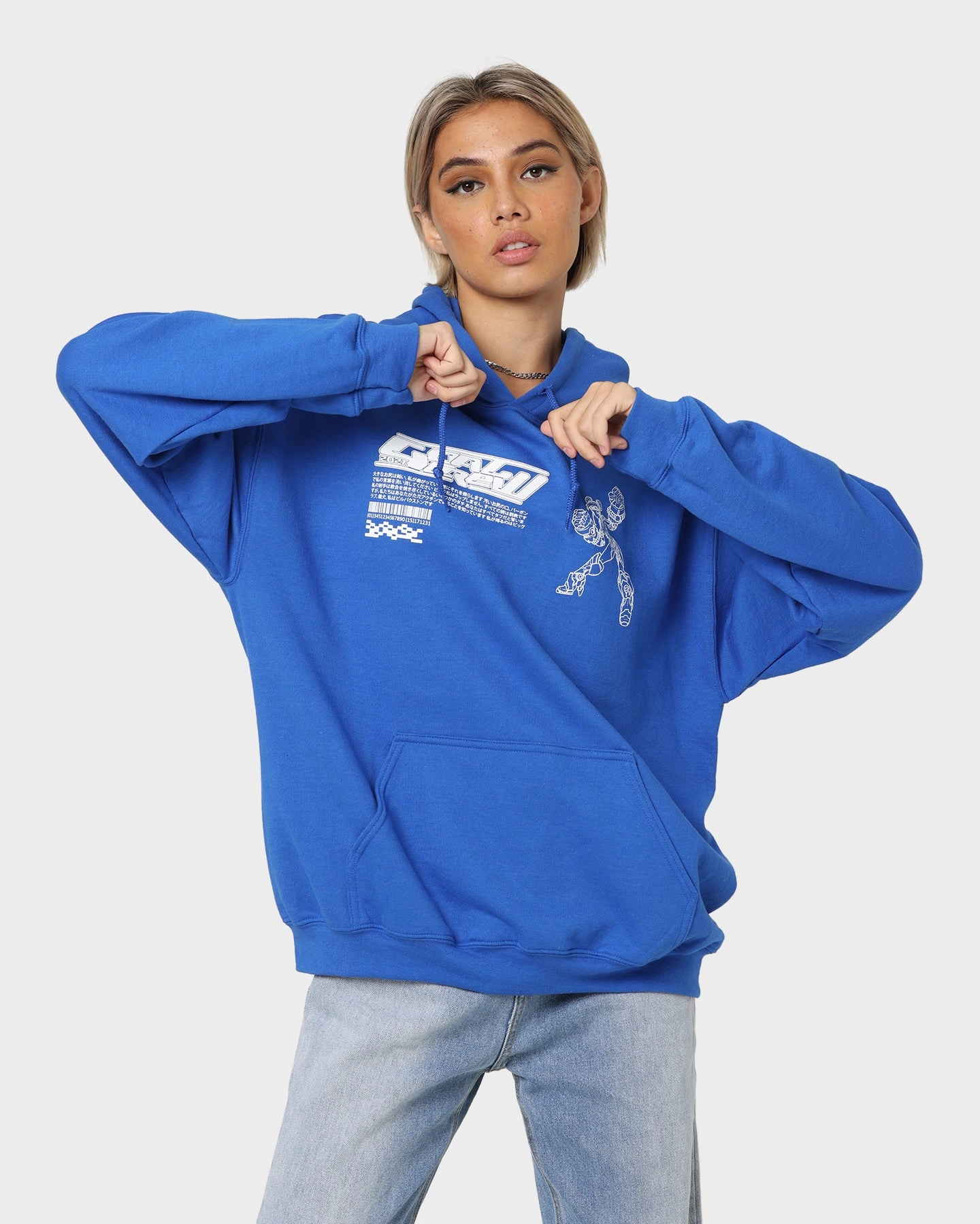 Goat Crew Kyoto Hoodie Blue gift - giving option
