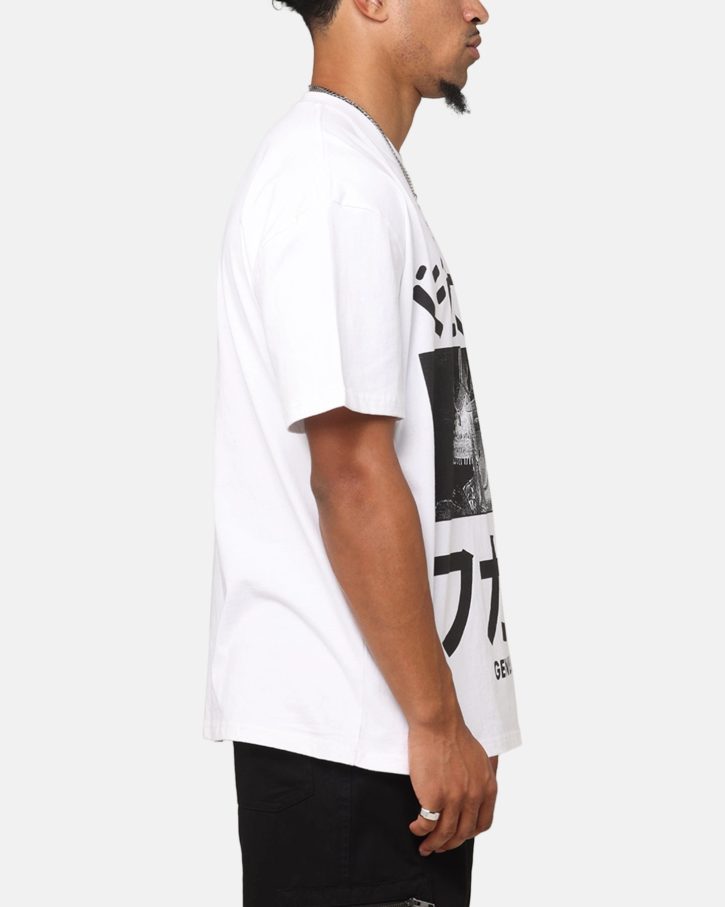 The Anti Order Genuine Fake Boxy T-Shirt White Cozy Layer