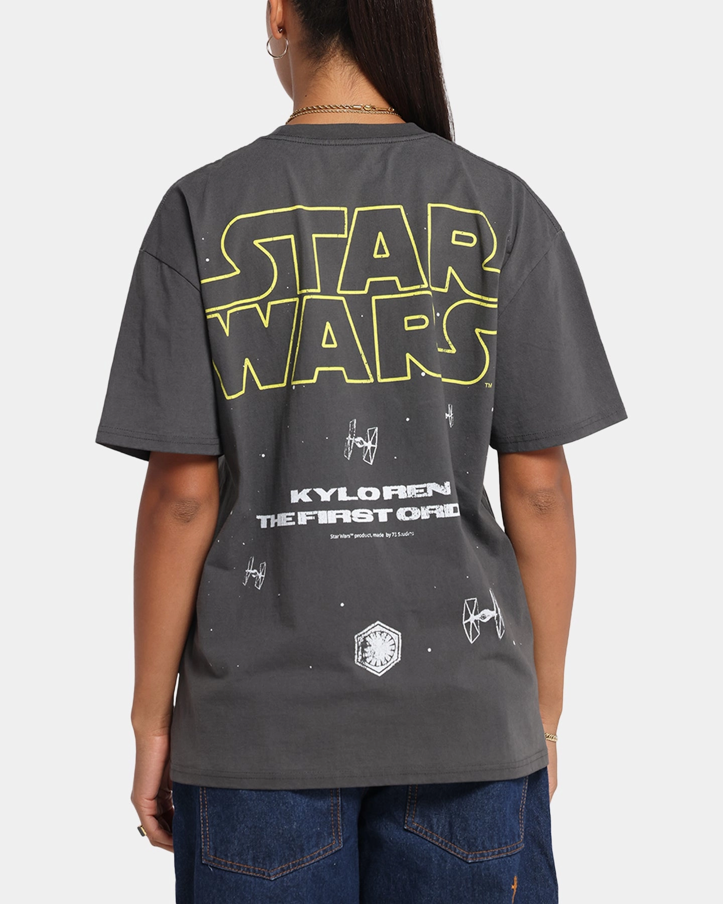 73 Studio Star Wars Order 66 Vintage T-Shirt Black Wash Simple Wear