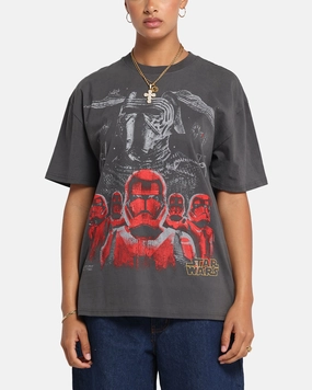 73 Studio Star Wars Order 66 Vintage T-Shirt Black Wash Comfortable apparel Weekend Wardrobe