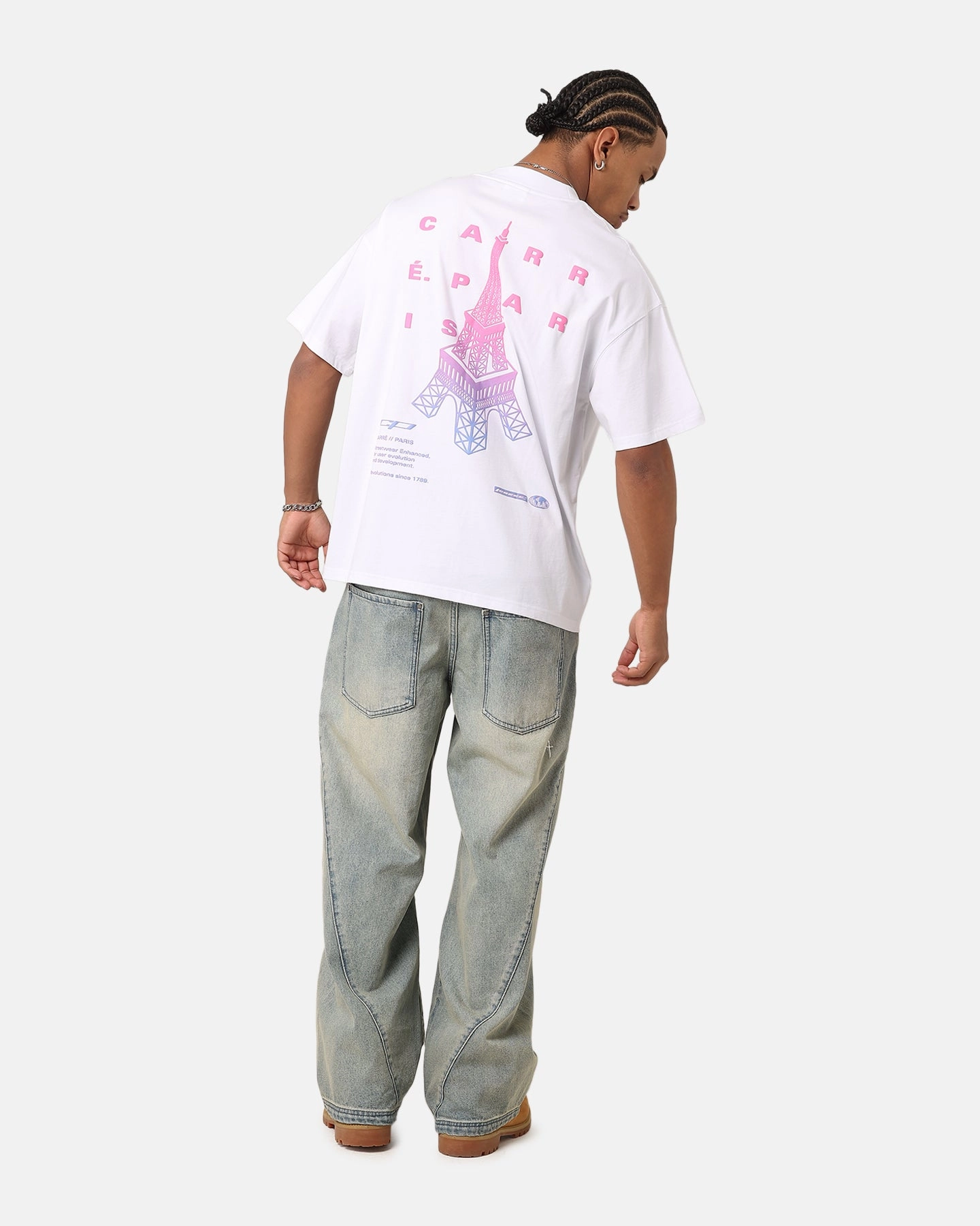 Carre Enhanced Grad T-Shirt White Functional Fashion Everyday Look