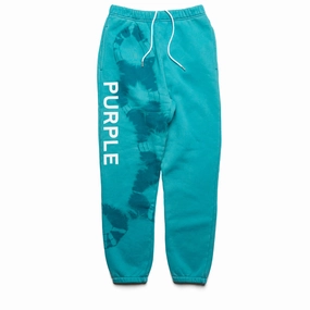 Fade Resistant Dye Breathable activewear Purple Brand Fleece Sweatpant