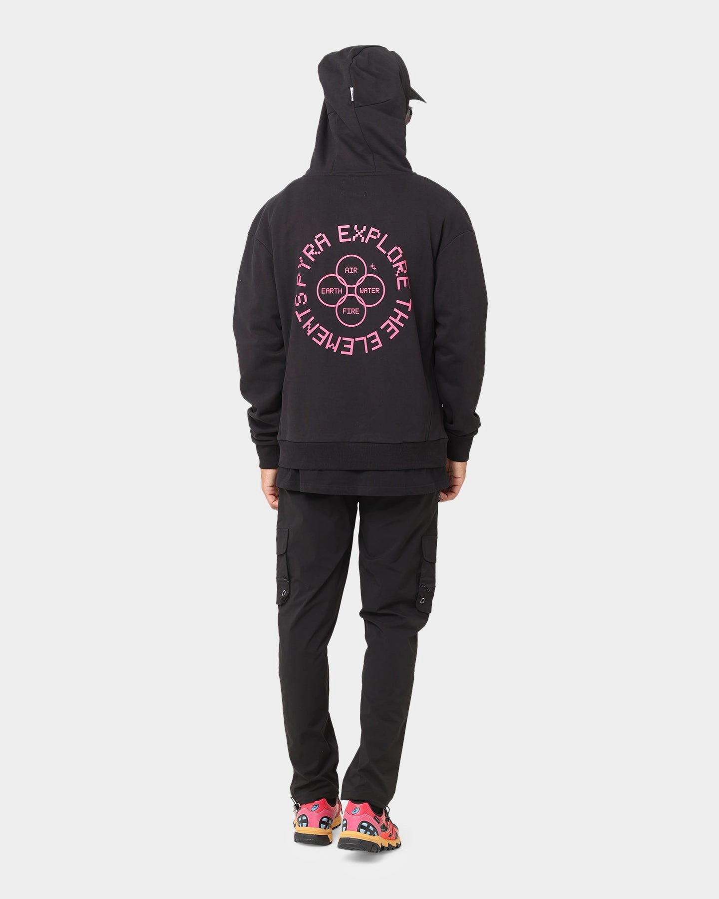PYRA 4 Elements Hoodie Black/Multi-Coloured UltraThinLayer