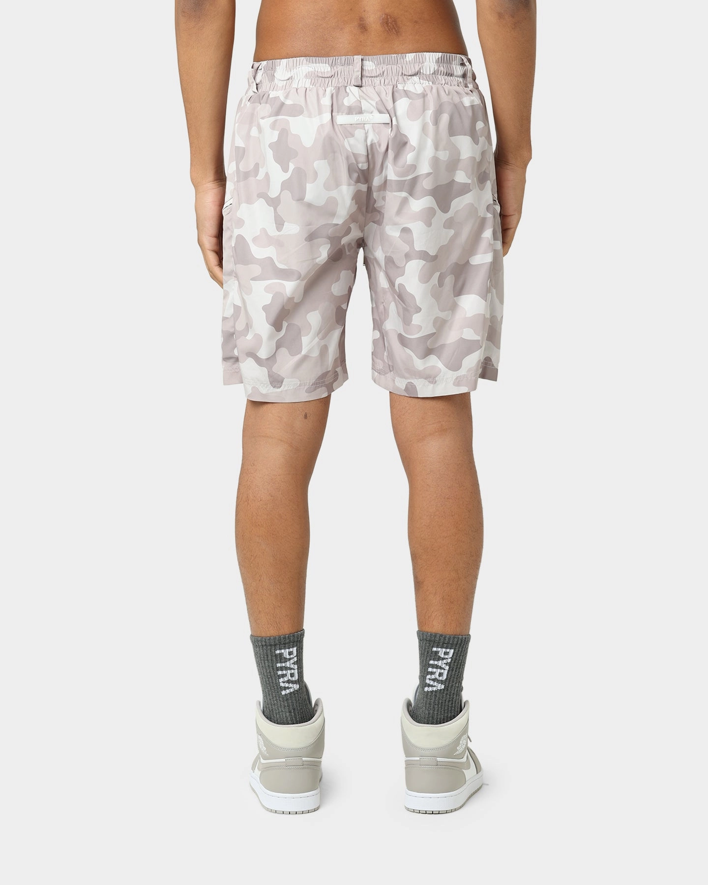 Easy Adjust Drawcord Pyra Desert Nylon Shorts Desert Camo
