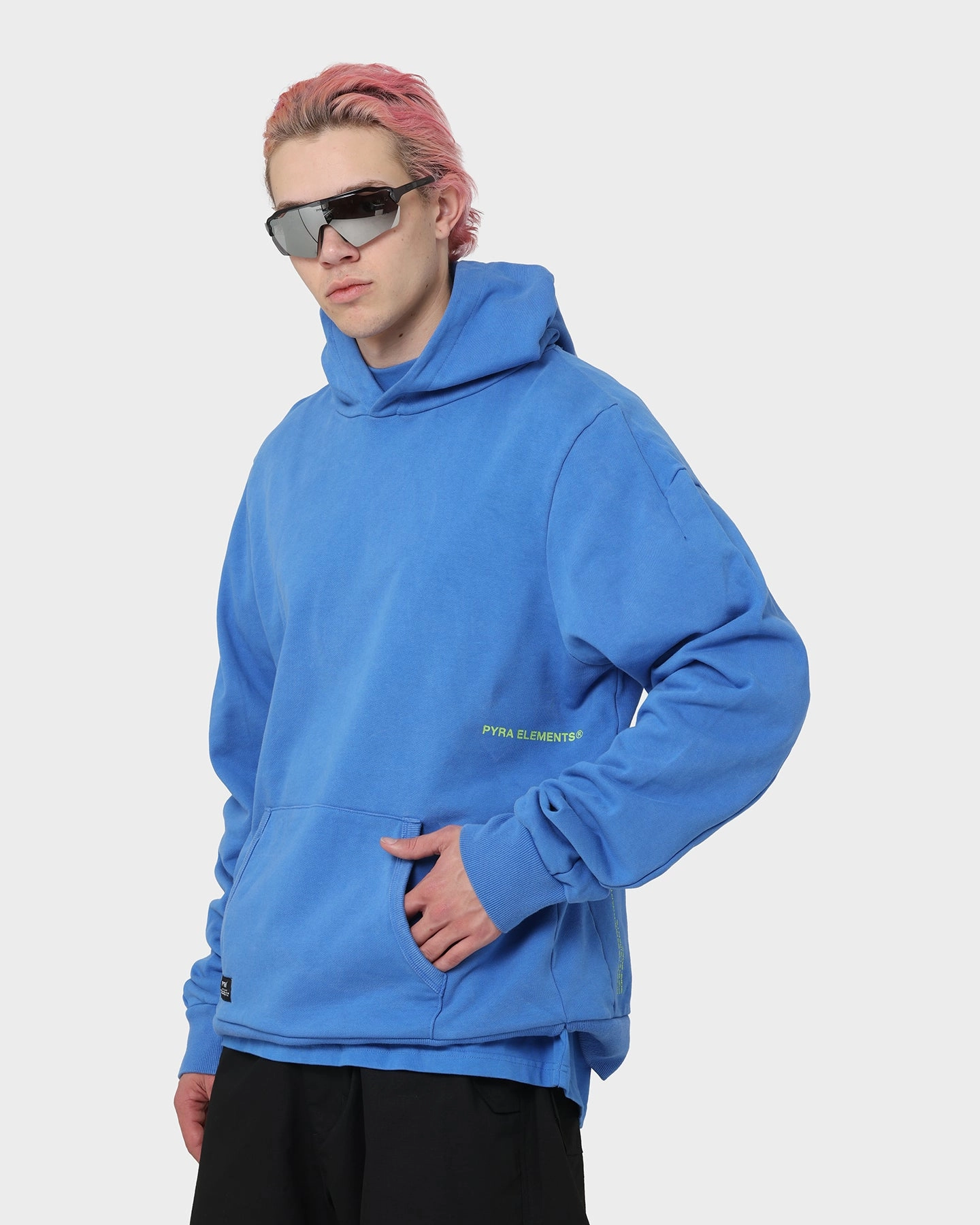 PYRA Design Logo Hoodie Laguna Blue Daily Wear