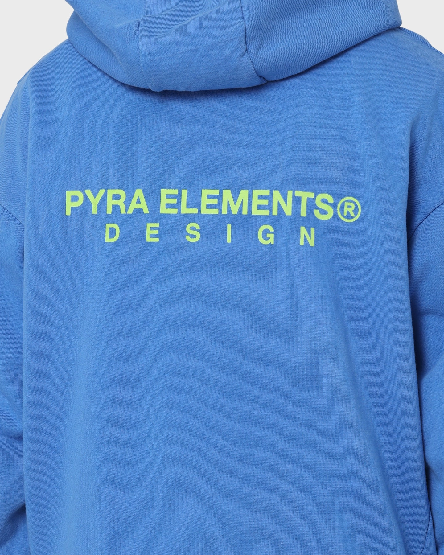 Urban Motion Selection PYRA Design Logo Hoodie Laguna Blue