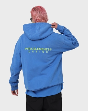 Protective Comfort PYRA Design Logo Hoodie Laguna Blue
