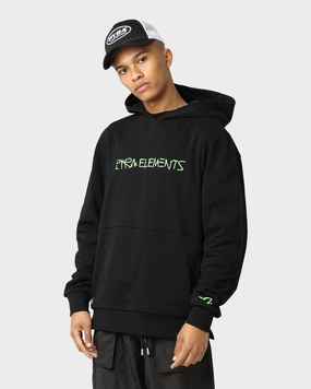 Pyra Engineer Hoodie Black/Green Blush