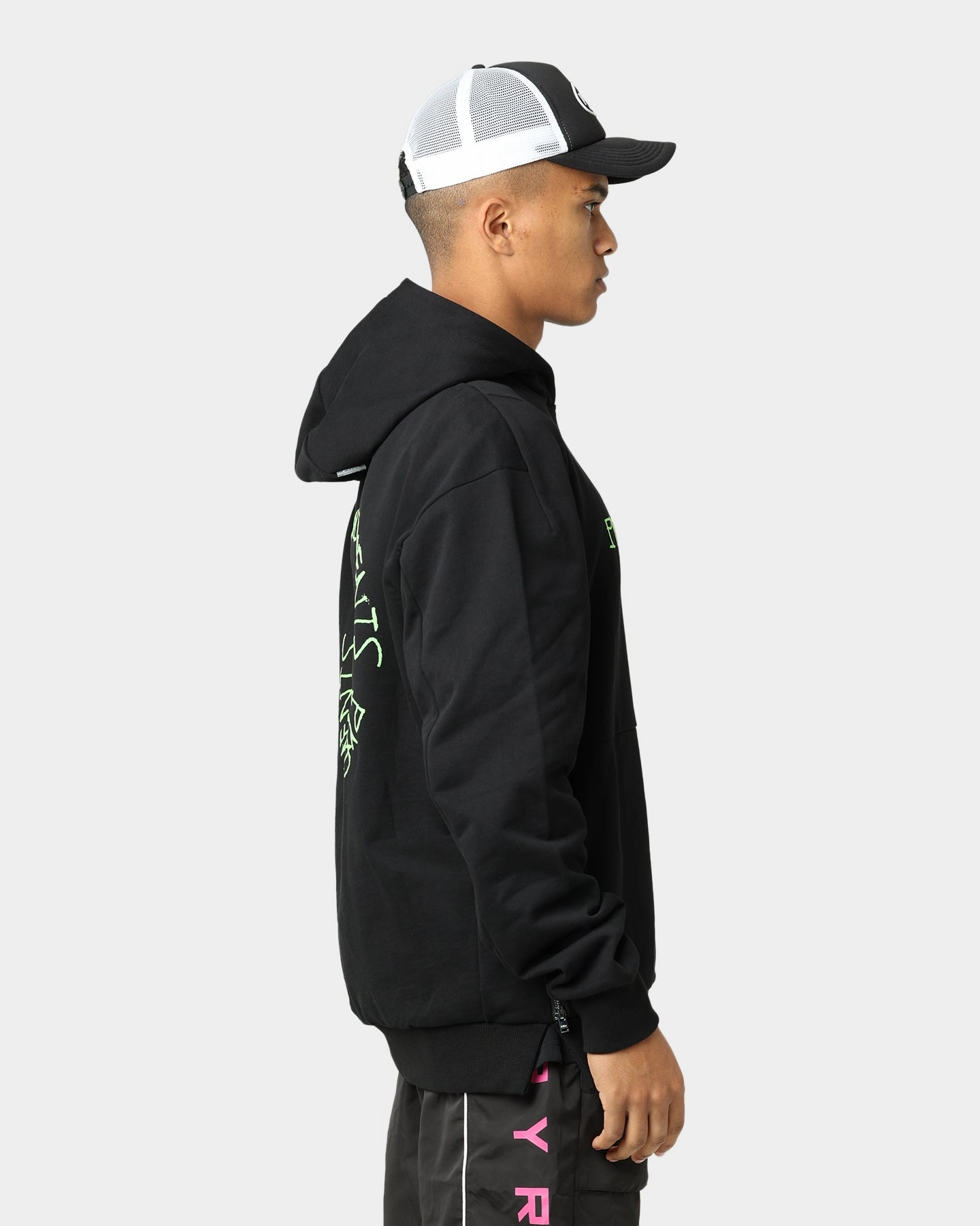 Light Insulation Blueprint Pyra Engineer Hoodie Black/Green