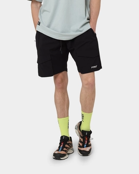 cycling clothing Seamless Edge Design PYRA Flex Cargo Shorts Black