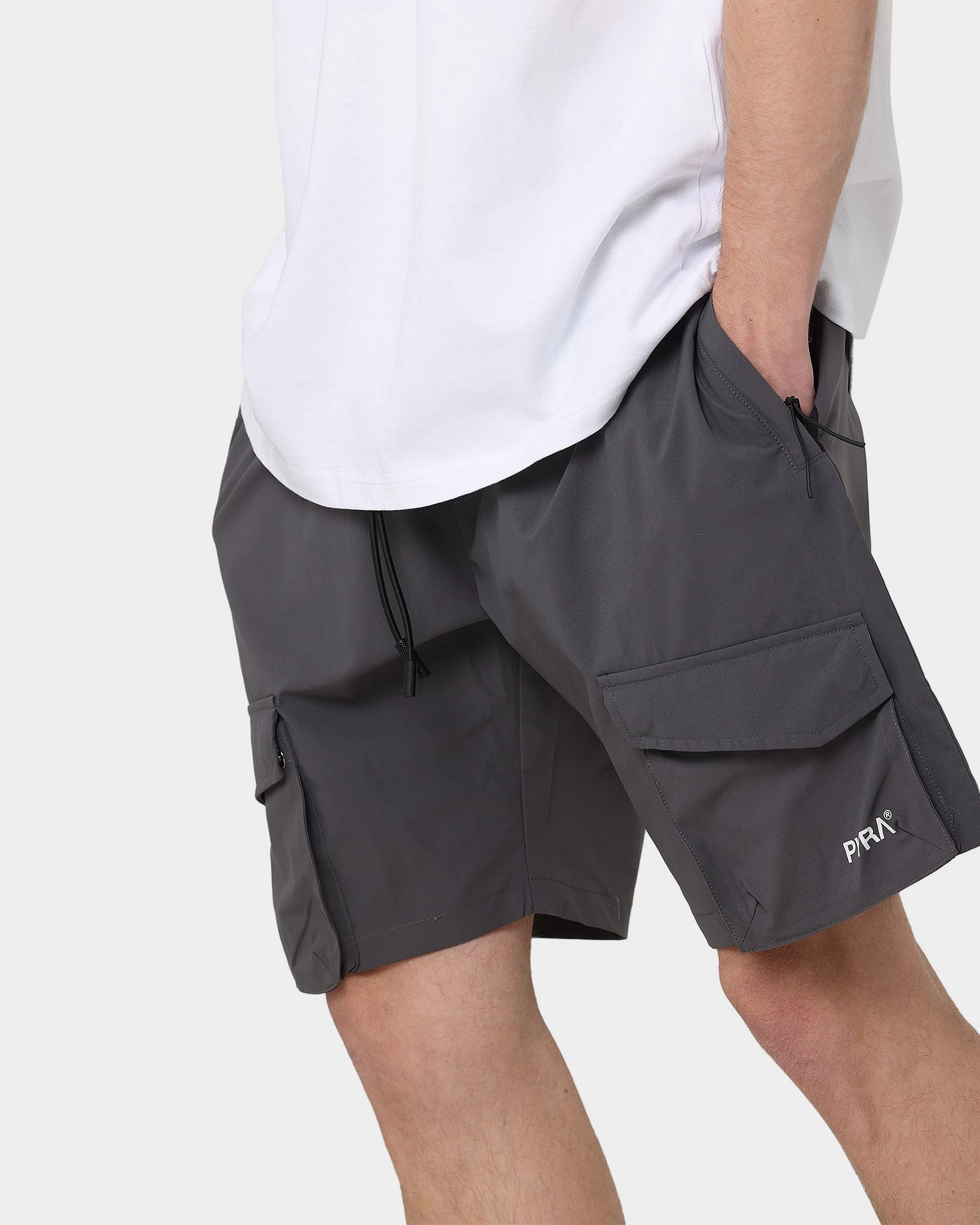 Outdoor Look Fair trade PYRA Flex Cargo Shorts Carbon