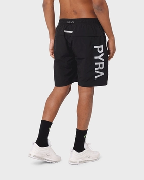 PYRA Future Nylon Shorts Black belt tall size