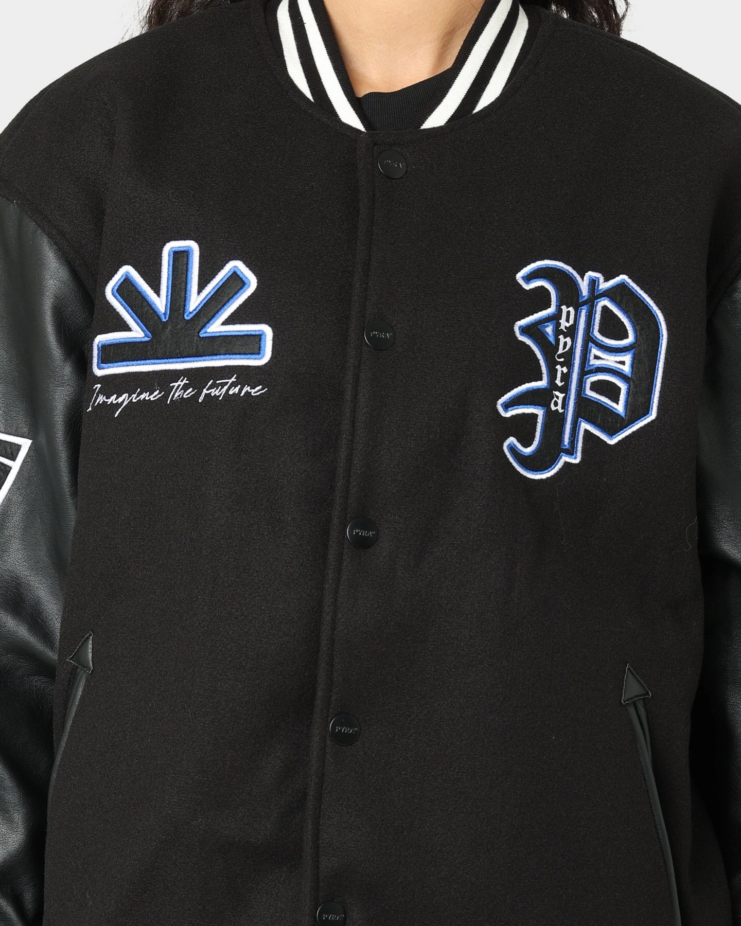 SoftLining Pyra Imagine Varsity Jacket Black/Blue