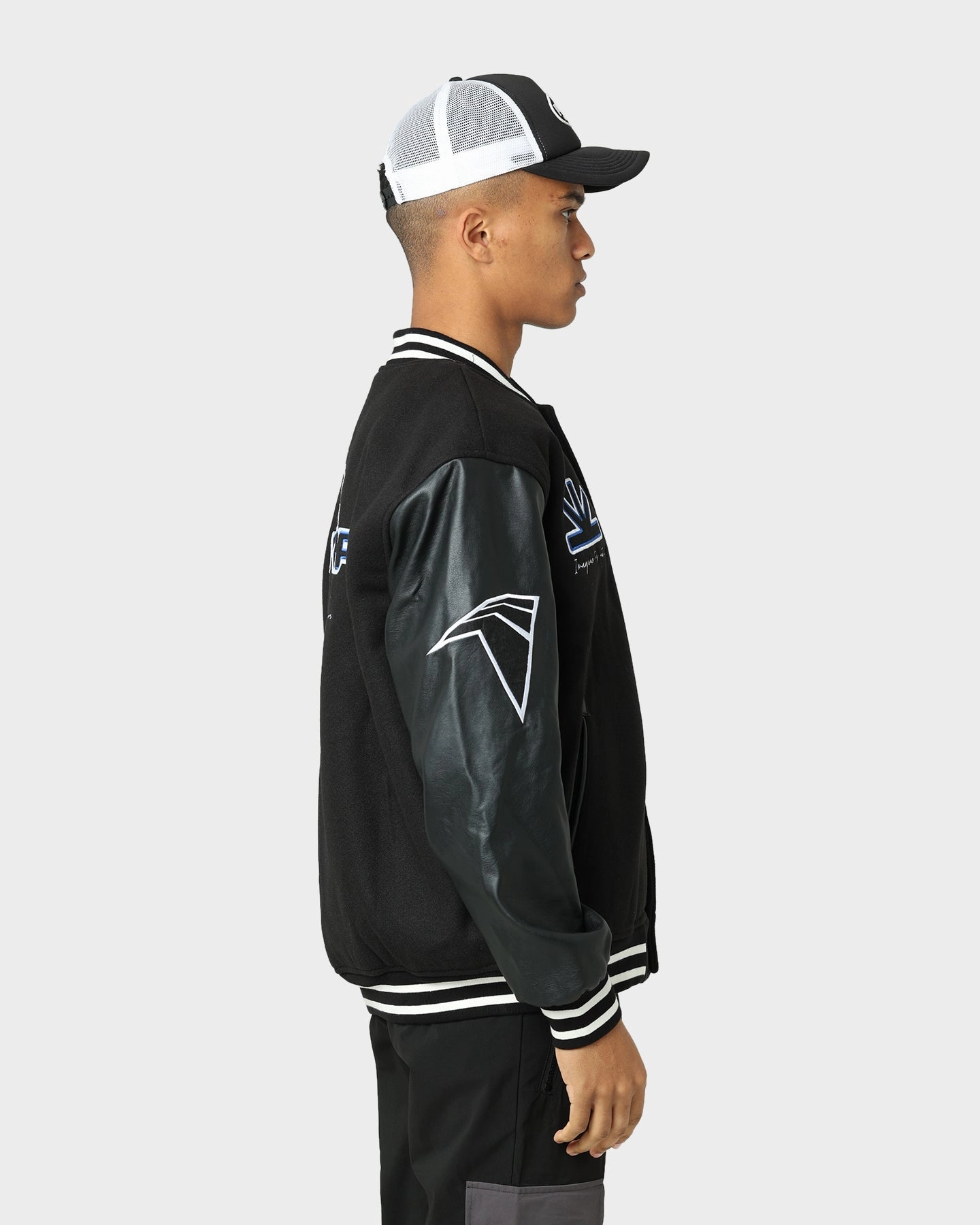 bag Pyra Imagine Varsity Jacket Black/Blue