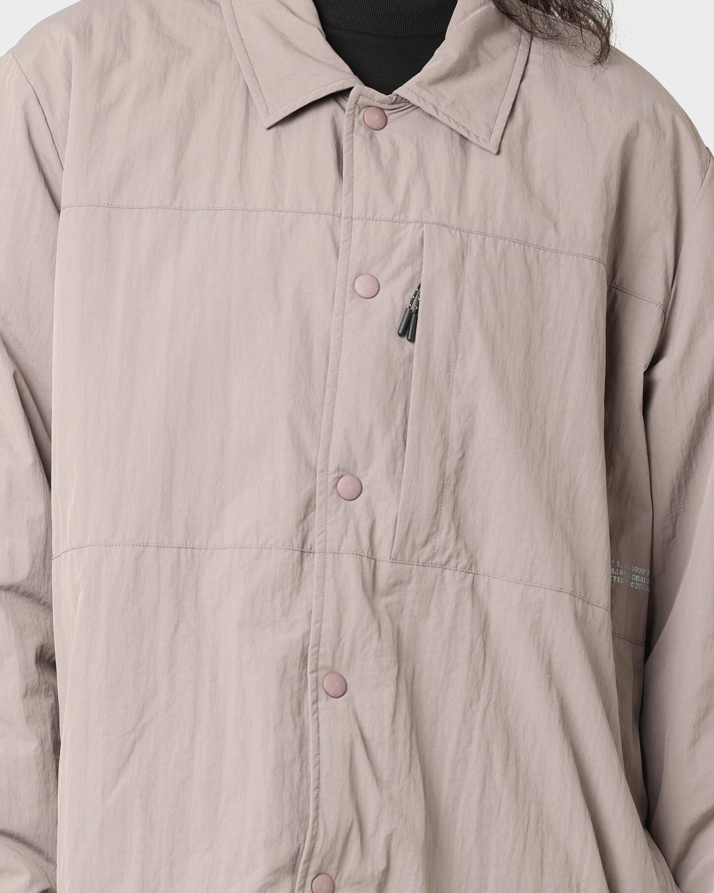 Pyra Ivory Coach Jacket Bronze Layered Collar Design Toothbrush