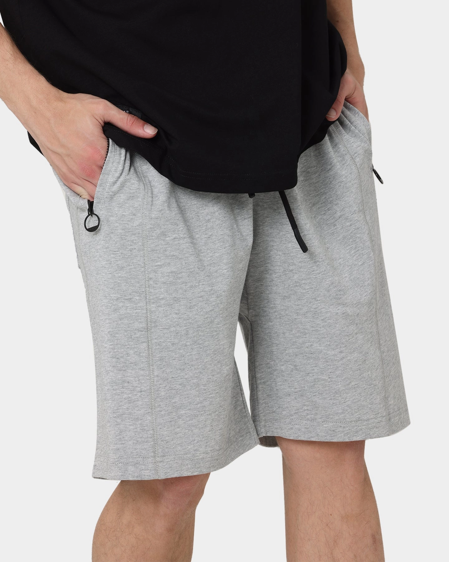 PYRA Minds Jersey Shorts Grey Marle Stain Repellent Treatment kids