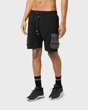 Pyra Nero Cargo Shorts Black All Day Comfort Fit Warm Day Outfit