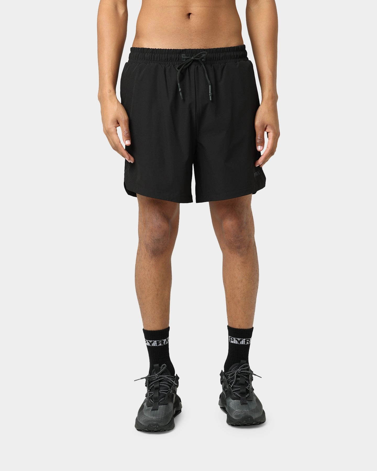 Pyra Nero Rep Shorts Black lounging clothes Low Profile Closure System
