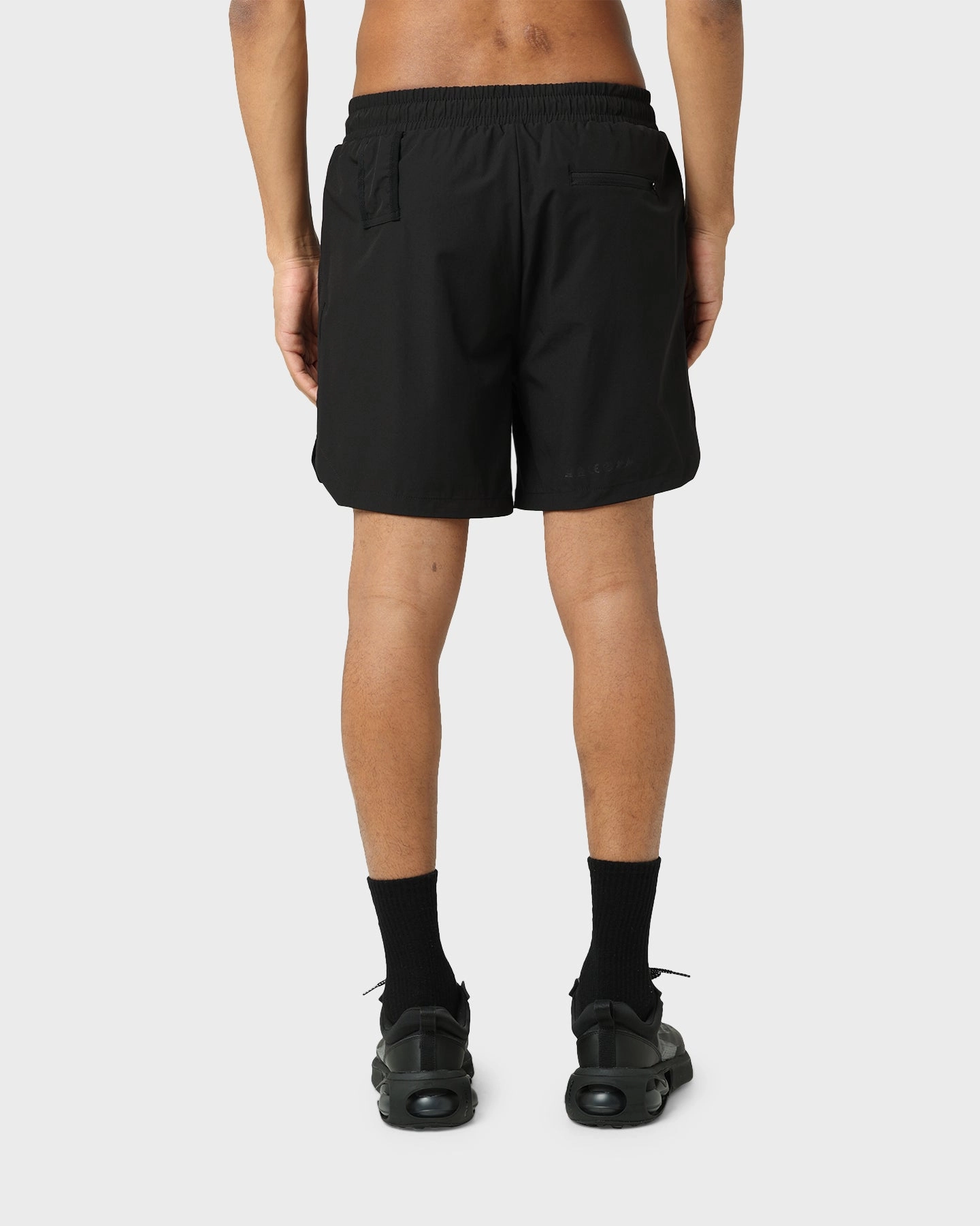 Nylon Material Pyra Nero Rep Shorts Black