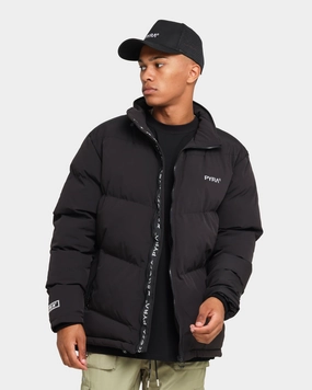 waiters Soft Texture PYRA Padded Puffa Jacket Black