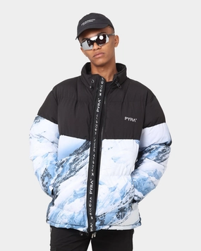 PYRA PYRA X Mark Clinton Puffa Jacket Black Microfiber Technology Goggles