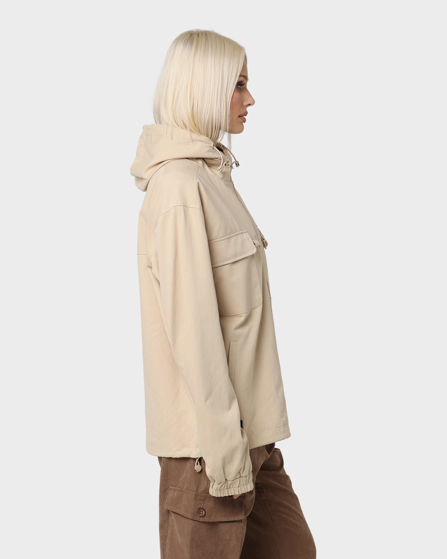 PYRA Soho Cargo Jacket Natural Lightweight insulation