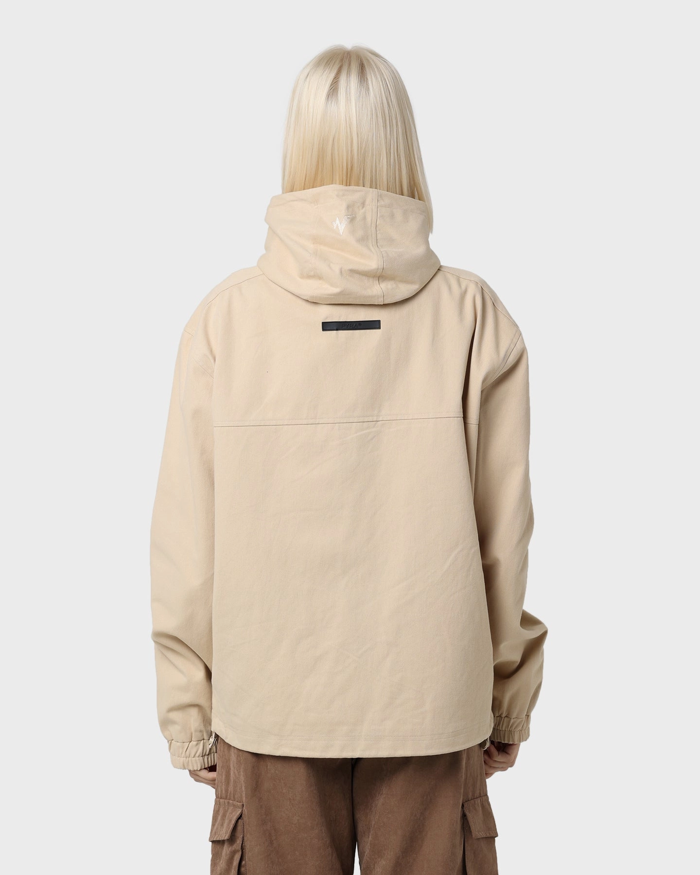 snap closure skier PYRA Soho Cargo Jacket Natural