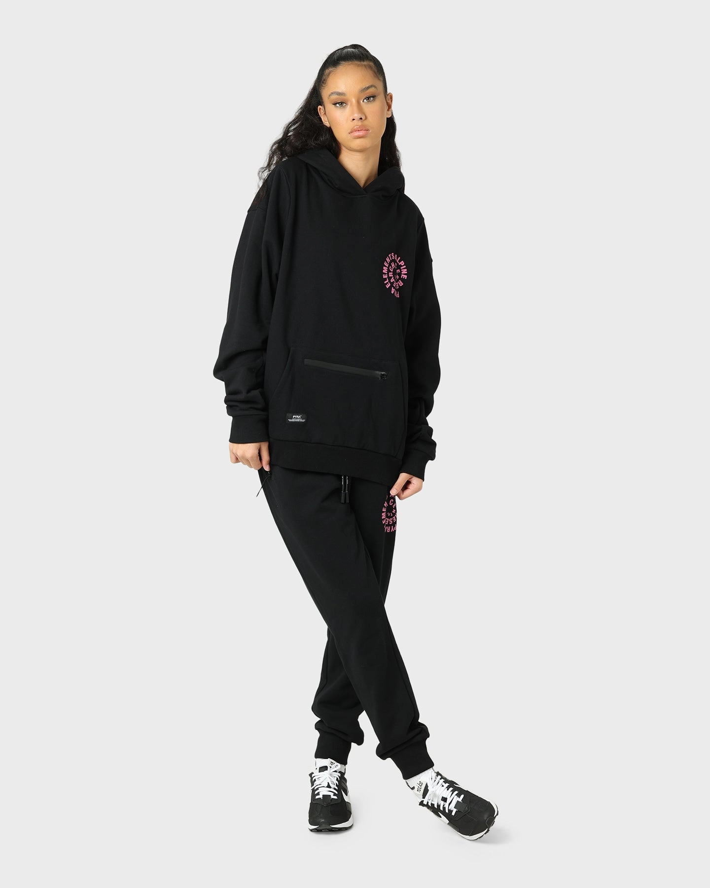 Pyra Spin Out Hoodie Black/Purple popular in Africa