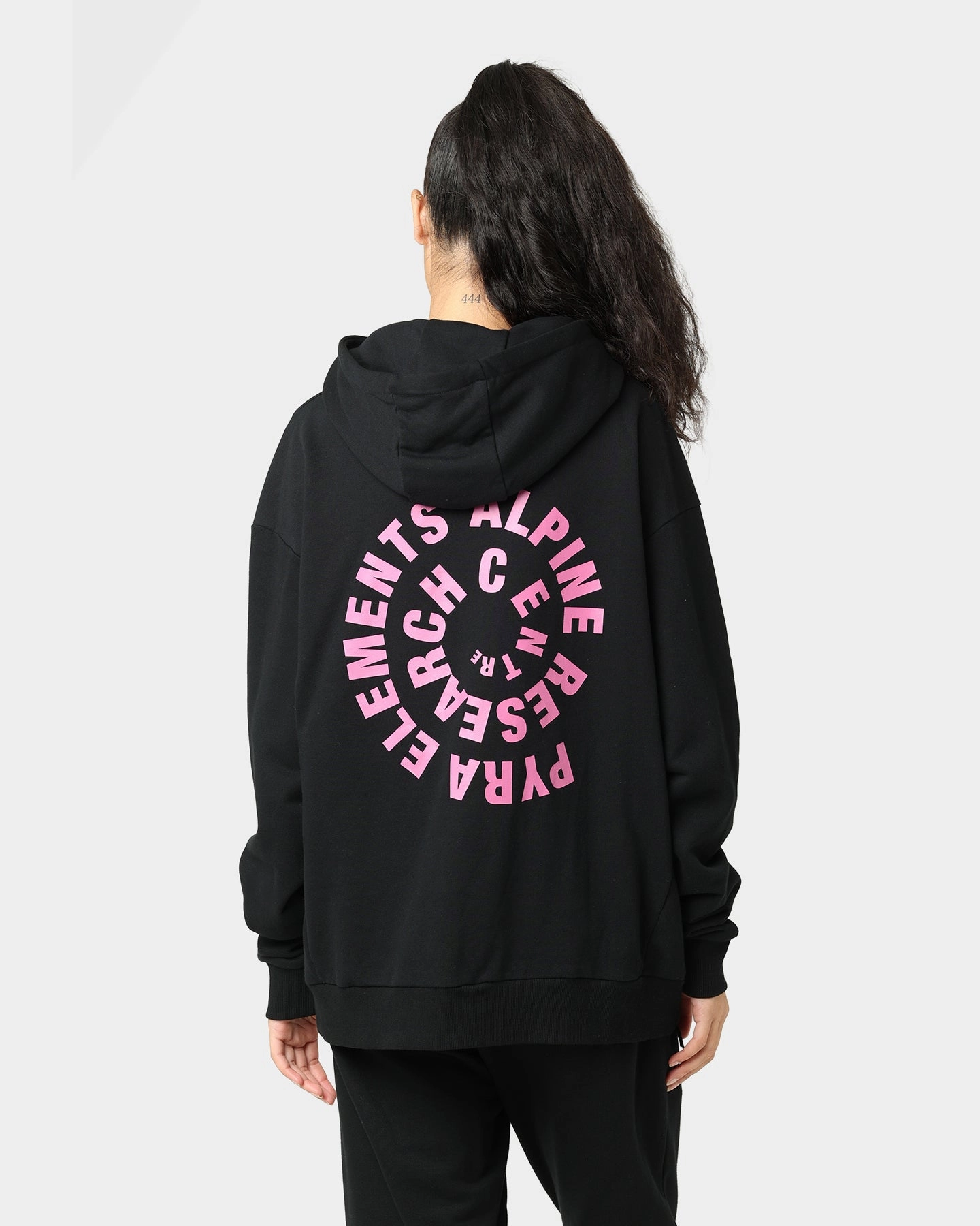 Pyra Spin Out Hoodie Black/Purple Modern Outerwear Trendy Jacket Design