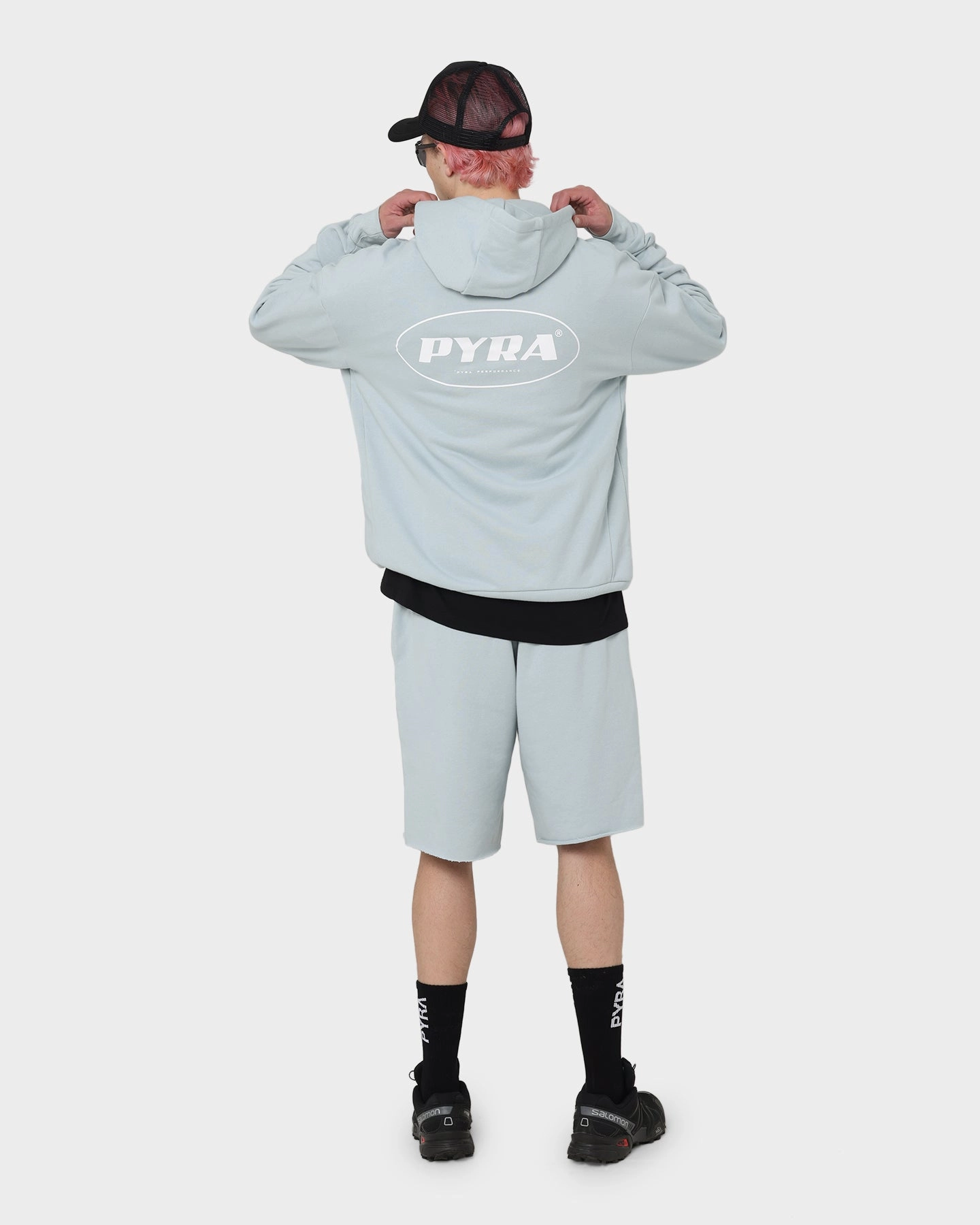 PYRA Verism Hoodie Mist New Year's shopping