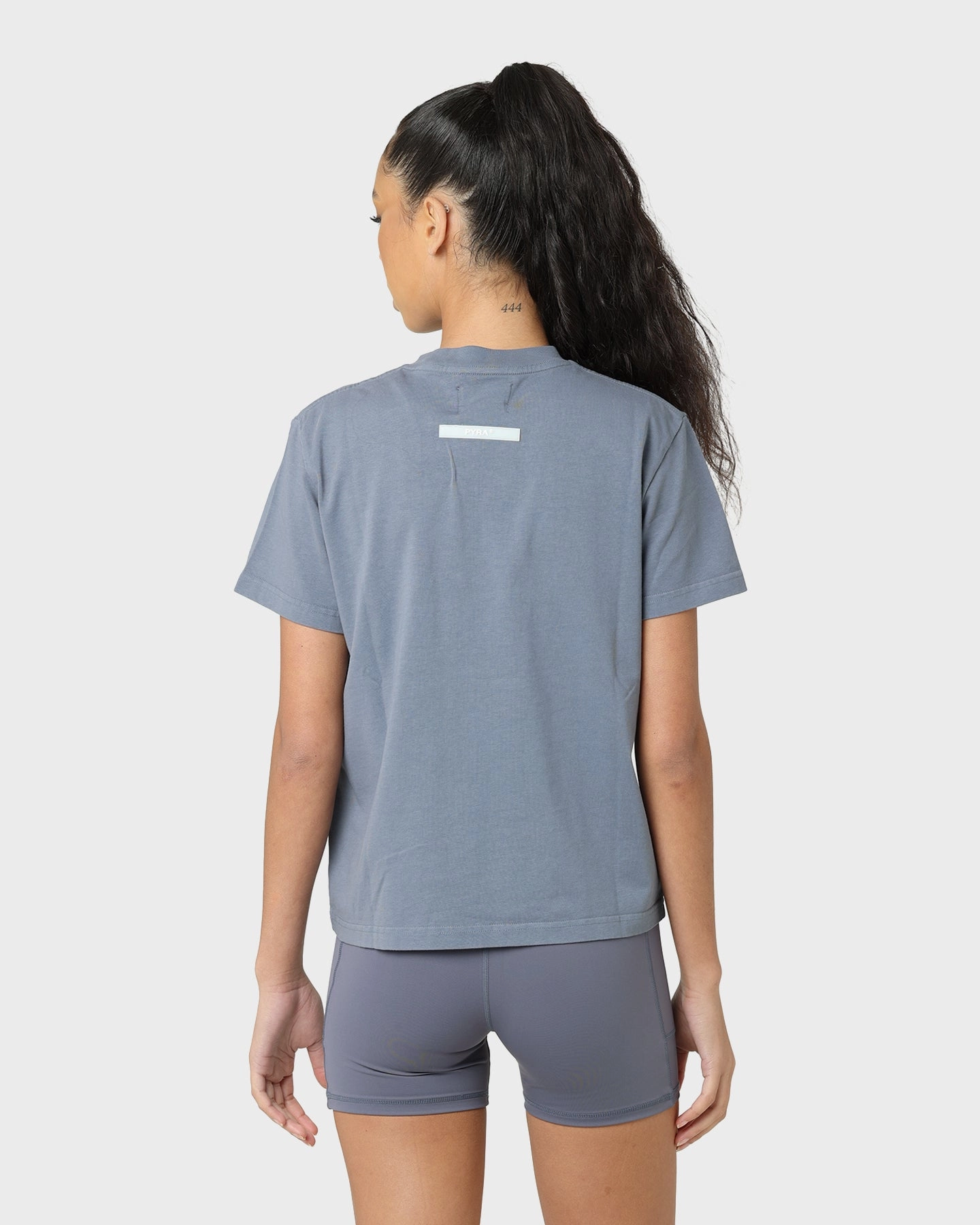 Modern Layering dry cleanable PYRA Women's Destination T-Shirt Vintage Indigo