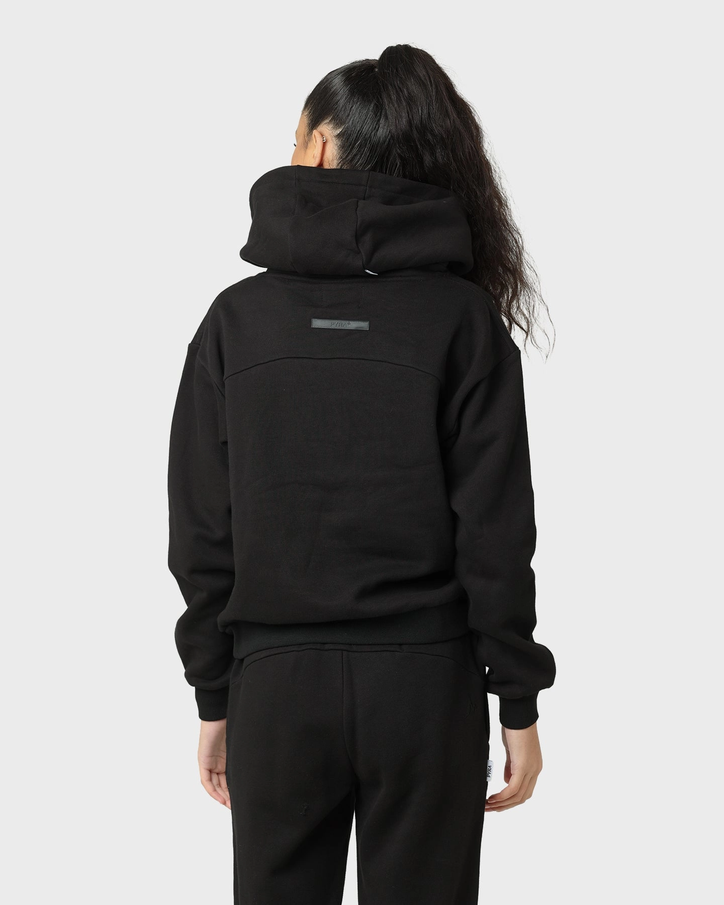 PYRA Women's Optimism Hoodie Black/White Versatile Wear