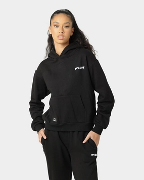 PYRA Women's Optimism Hoodie Black/White Choice Modern Style