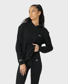 Pyra Women's Oversized Team Hoodie Black Office Look ski holiday