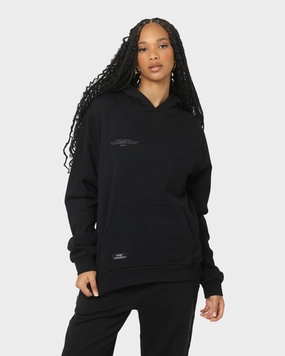 PYRA Women's TM Standard Hoodie Black Waterproof Zippers Sporty Look