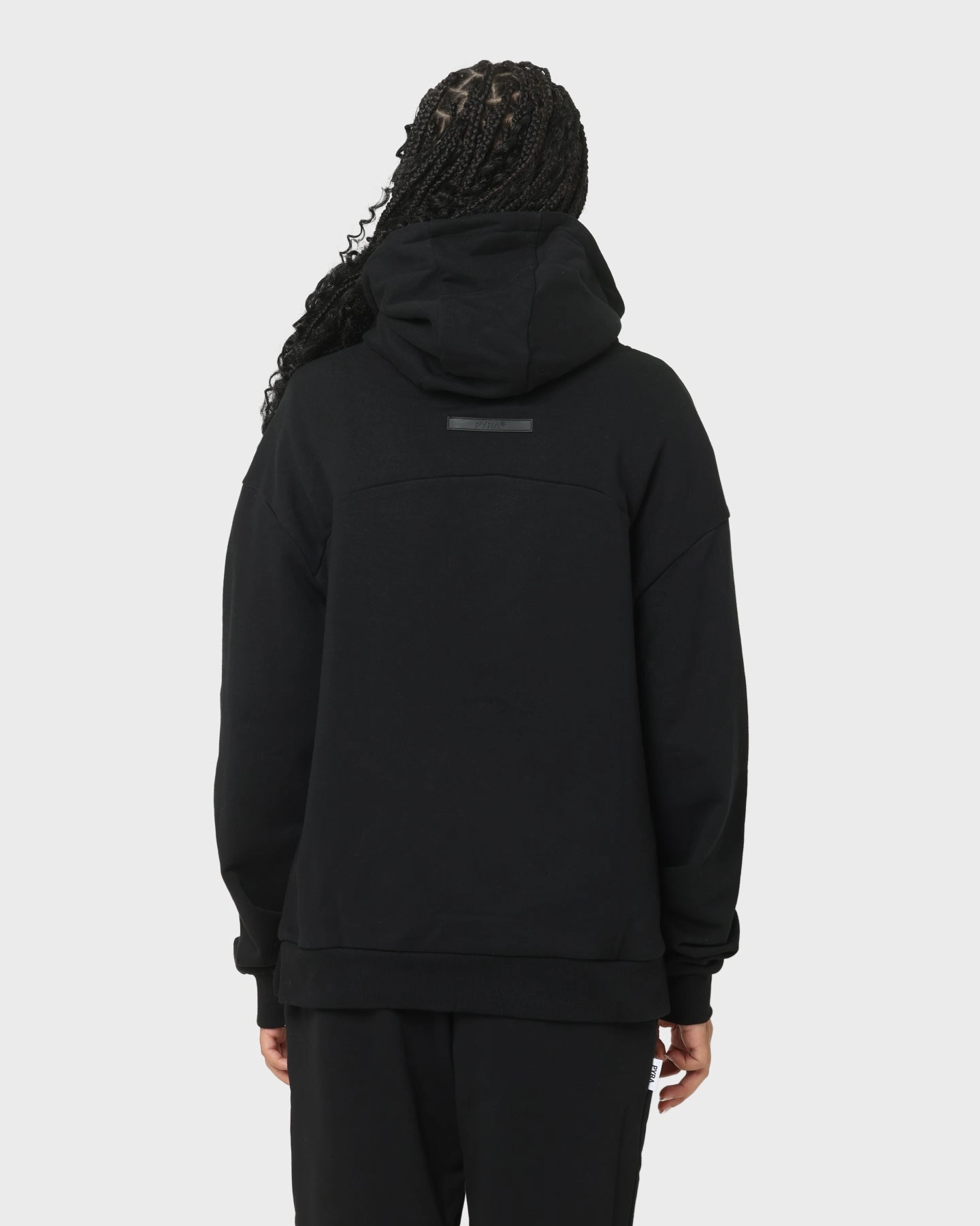 Easy Care Fabric PYRA Women's TM Standard Hoodie Black