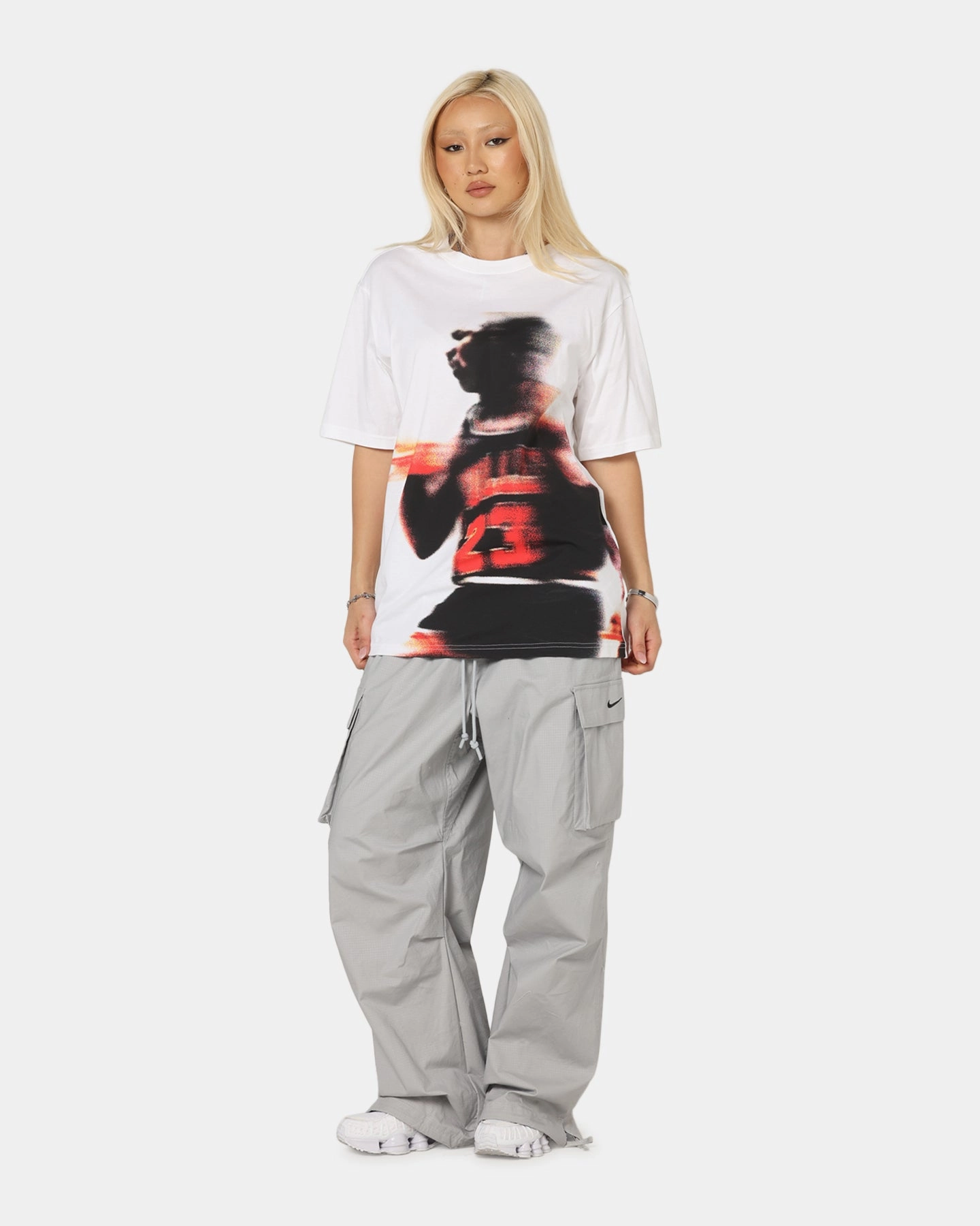 Jordan Jumpman Dri-FIT Sport Graphic T-Shirt White/Black Simple Comfort Wear