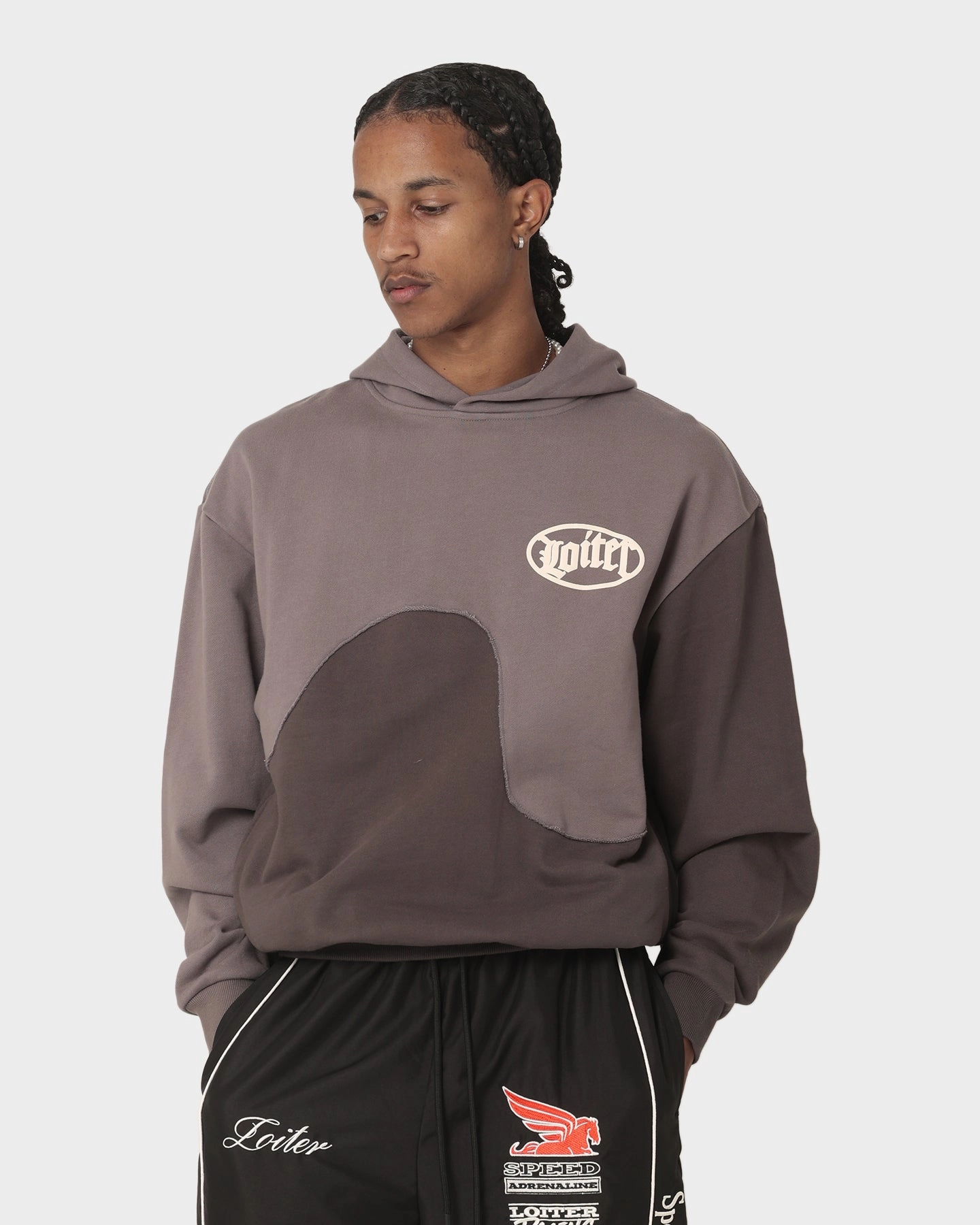 Determination Loiter Palette Hoodie Grey