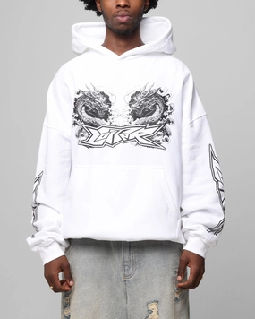 Lose Loiter Draco Born Hoodie White