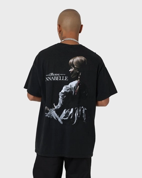 Sporty Fashion American Thrift X Annabelle Annabelle Vintage T-Shirt Black Wash