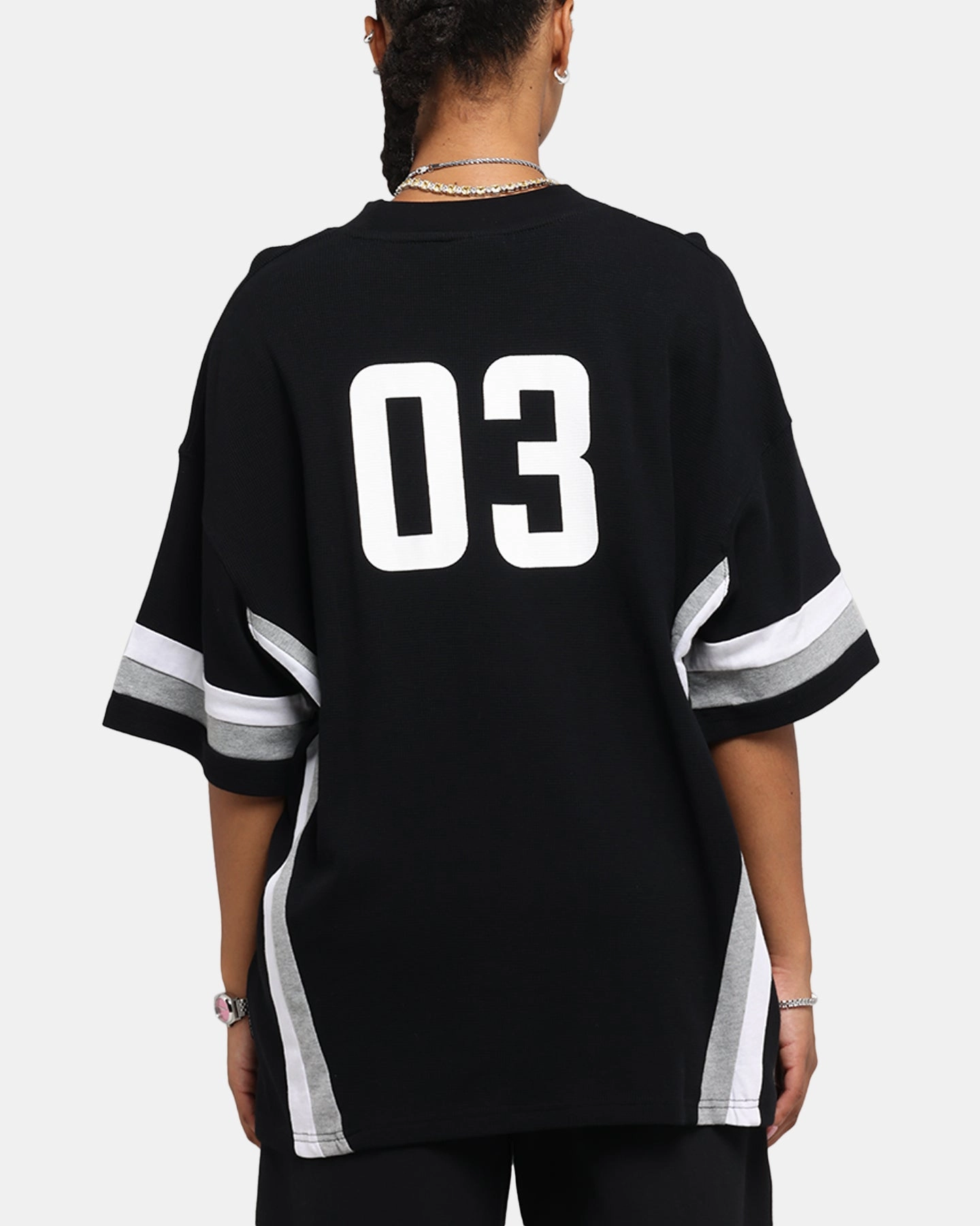 ComfortOptimizedConstruction Carre Graffiti Waffle T-Shirt Black