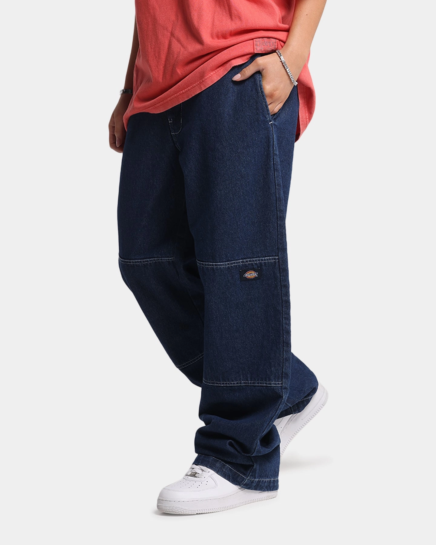 Chill Friendly Dickies 82-283AU Denim Jeans Rinsed Indigo