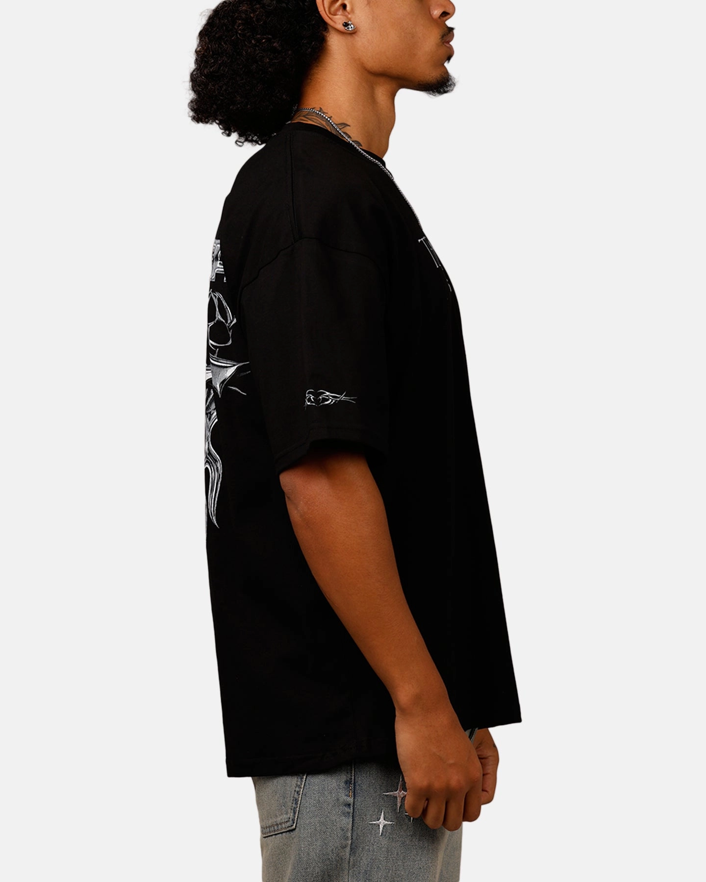 Loiter Techno T-Shirt Black OekoTexCertified
