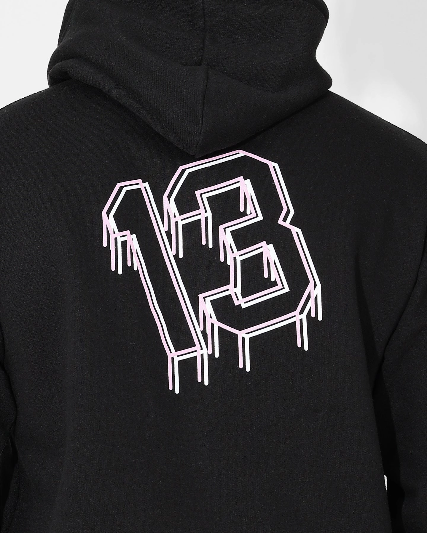 Announce Urban Motion Saint Morta College Drip Hoodie Black